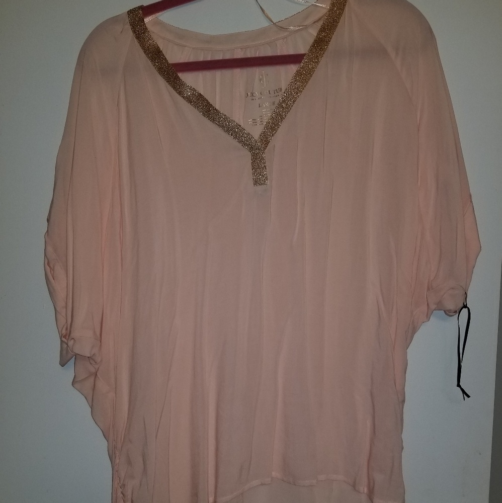 NWOT Juicy Couture Short Sleeve Top